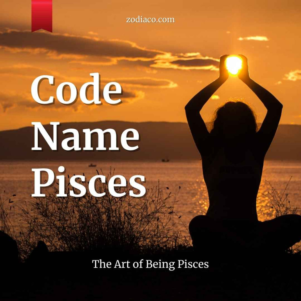 An eBook cover titled "Code Name: Pisces" features a serene image of a woman gazing at the sea. The cover exudes a tranquil atmosphere, reflecting the sensitive and introspective nature of Pisces. This eBook promises to delve into the depths of Piscean traits, exploring topics such as intuition, creativity, compassion, and spiritual growth, offering insights into how to embrace and harness the unique qualities of this water sign.