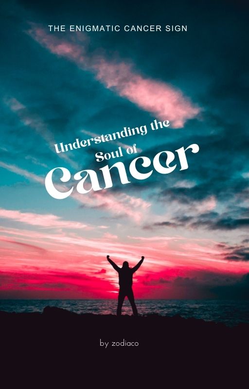 "Digital cover of the Cancer eBook from Stellar Guide, featuring a serene blue and moonlit background with the Cancer crab symbol, highlighting the intuitive and emotional essence of the Cancer zodiac sign."