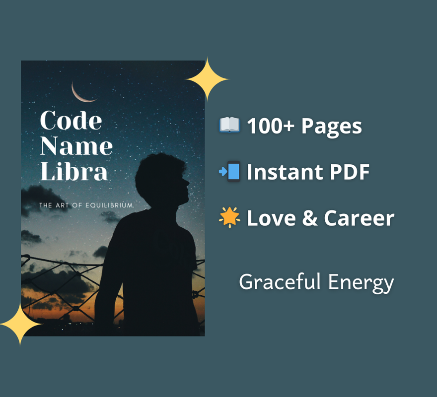 "Infographic showing key features of the Libra Zodiac eBook: 100+ pages, instant PDF download, and astrology guidance. Digital astrology eBook for Libra."