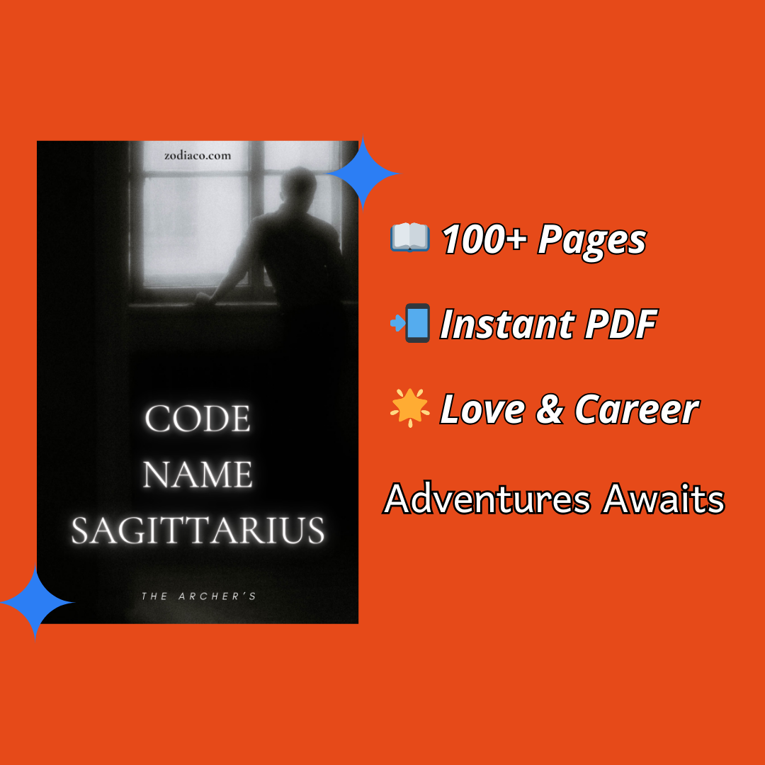 "Infographic showing key features of the Sagittarius Zodiac eBook: 100+ pages, instant PDF download, and astrology guidance. Digital astrology eBook for Sagittarius."
