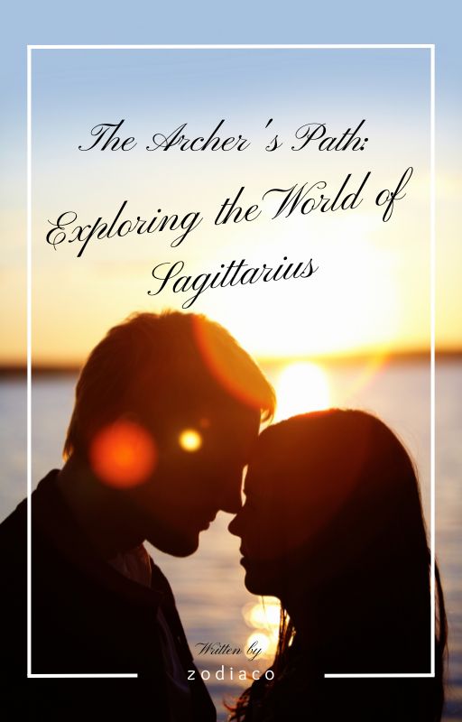 "Cover of the Sagittarius eBook from Stellar Guide, featuring an artistic depiction of the Sagittarius archer symbol against a fiery and adventurous backdrop, capturing the free-spirited, optimistic, and explorative essence of the Sagittarius zodiac sign."